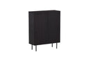 Chest of drawers Ardena – in Black or Whitewash, Modern Scandi