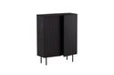 Chest of drawers Ardena – in Black or Whitewash, Modern Scandi