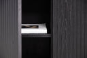 Chest of drawers Ardena – in Black or Whitewash, Modern Scandi