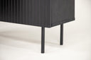 Chest of drawers Ardena – in Black or Whitewash, Modern Scandi