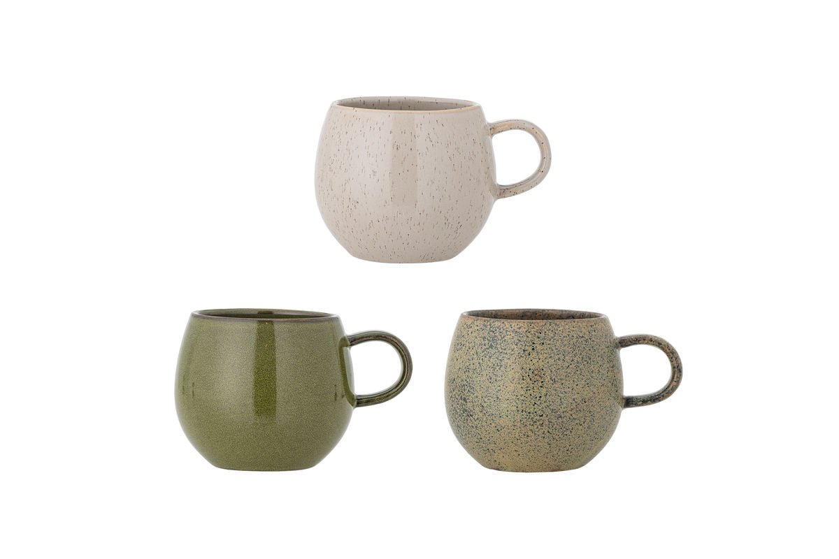 Becher Maison - made of stoneware / set of 3