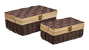 Set of 2 Notion storage baskets
