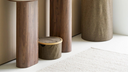 Storage basket Nuro - made of bamboo and polyester