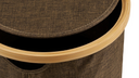 Storage basket Nuro - made of bamboo and polyester