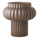 Vase Orion – Hand-blown glass in Brown