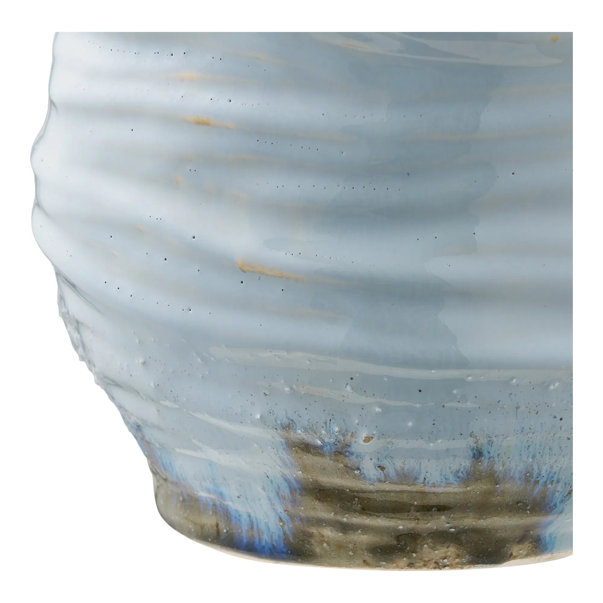Vase Bravika - elegant ceramic vase in light blue