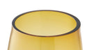 Vase Finn - made of gold-orange glass