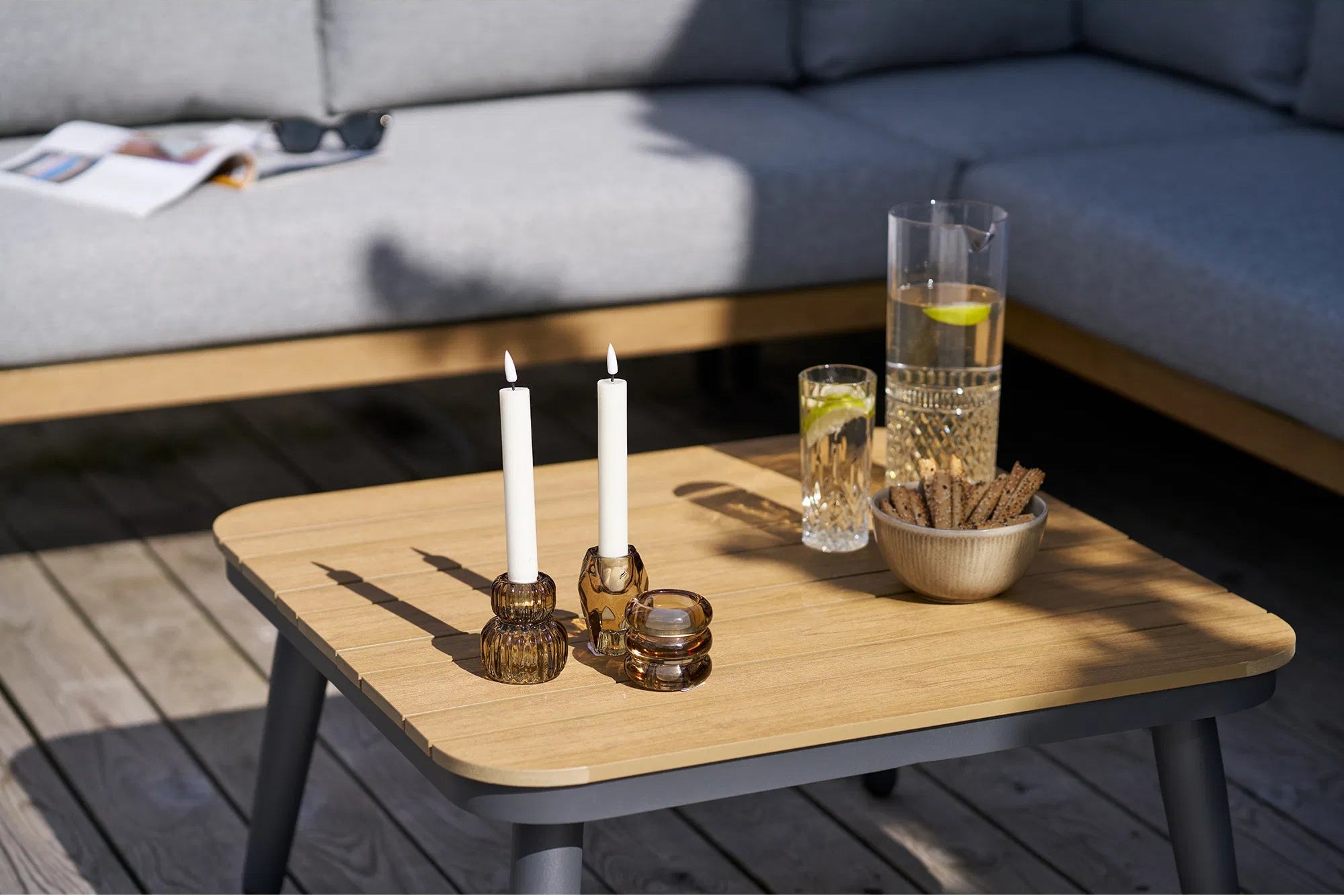 Candle Holder Norviera – Made of Glass (Set of 3)