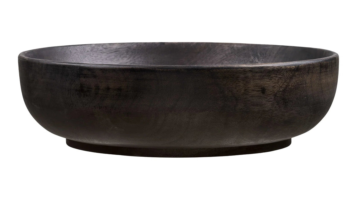 Kudu bowl - made of brown mango wood