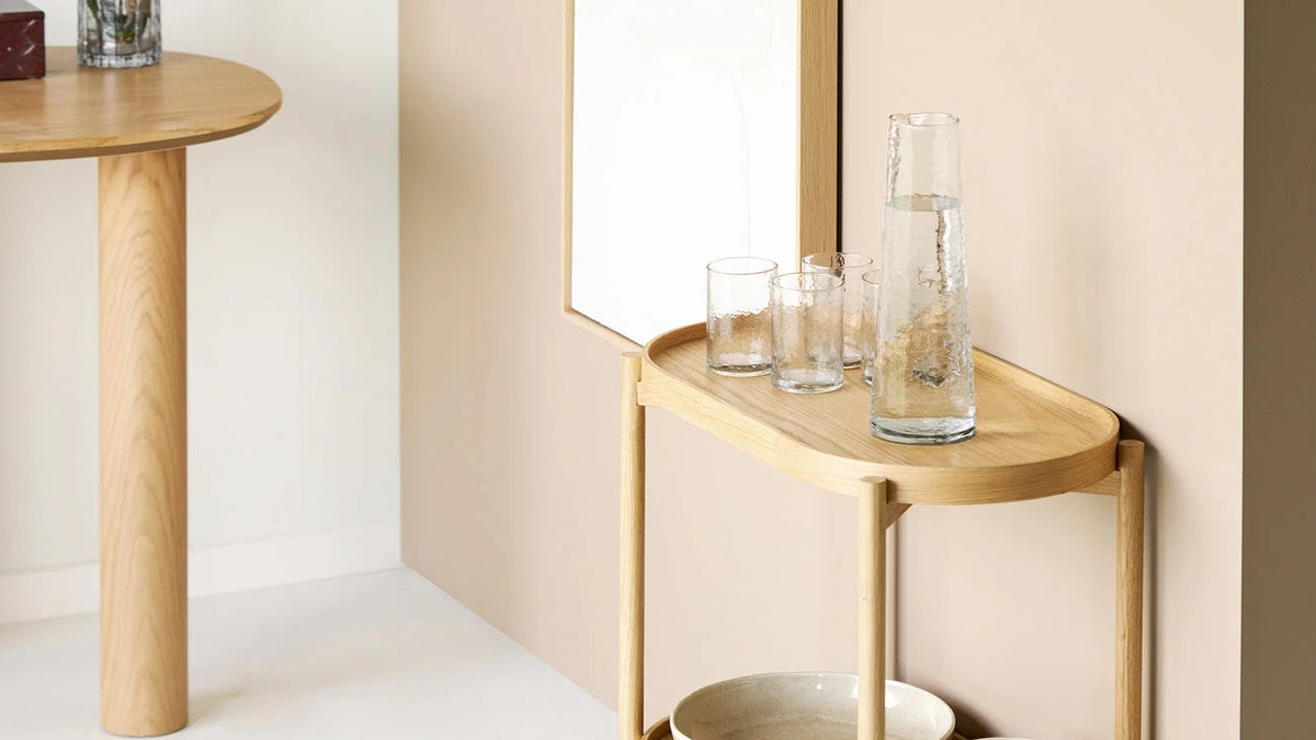 Set of 8 Aida drinking glasses - in a simple, timeless design