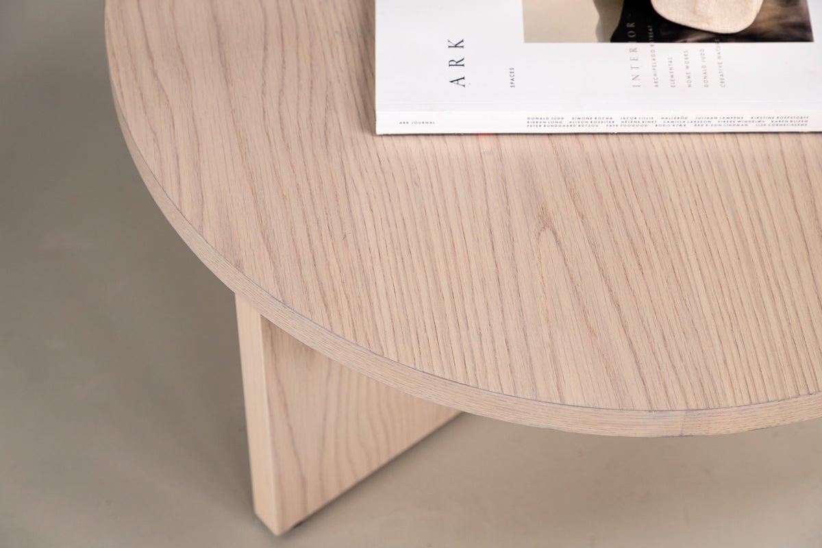 Couchtisch Allan - mit Holzoptik