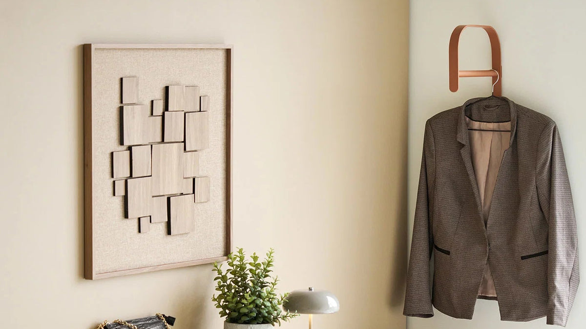 Wall decoration Ruby - in square shape