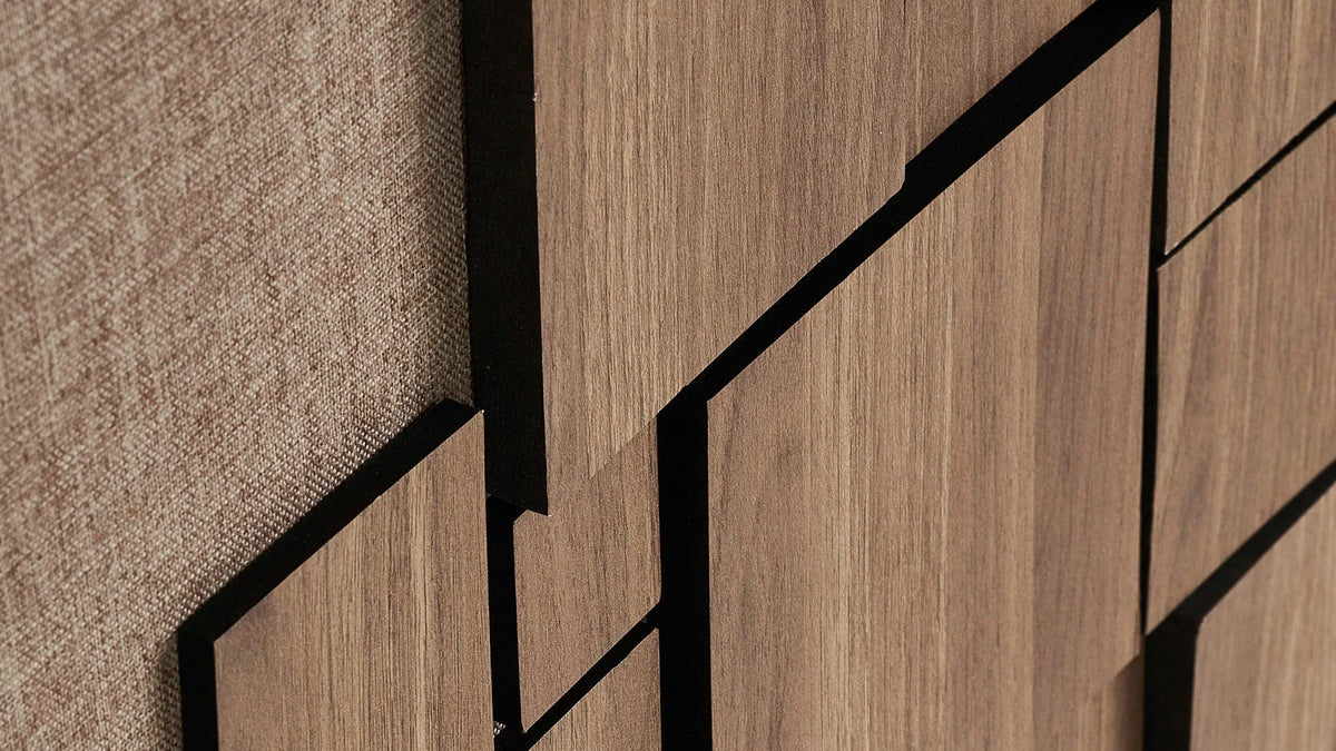 Wall decoration Ruby - in square shape