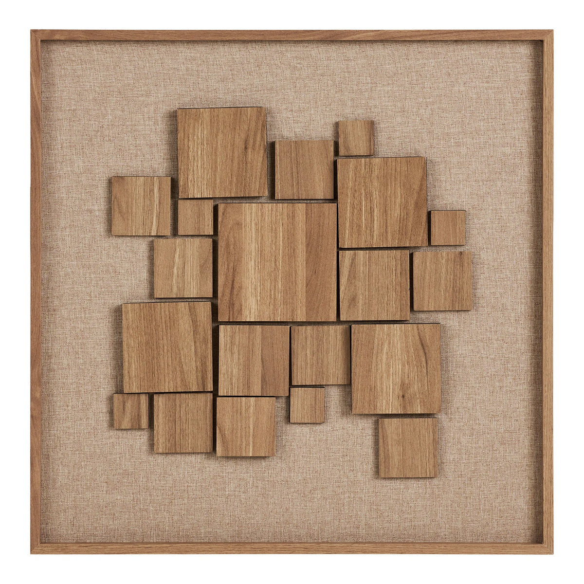 Wall decoration Ruby - in square shape