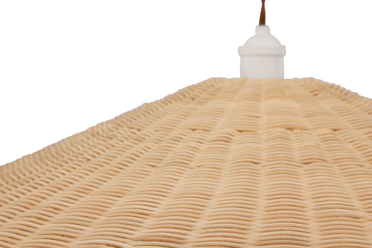 Pendelleuchte „Messina “ – Ein Blickfang aus Rattan