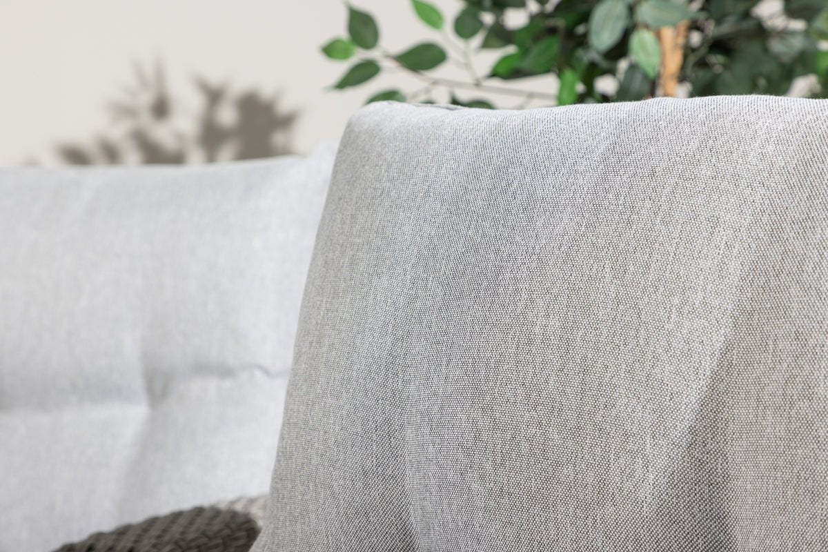 Garden Lounge Set Henry – with Glass Top & Seat Cushions