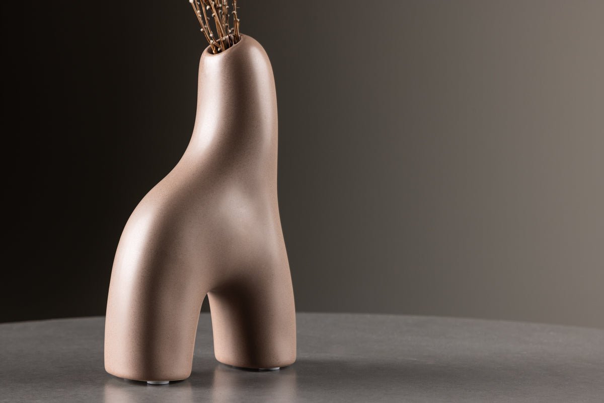 Vase Noara 16 cm – Sculptural design object made of stoneware