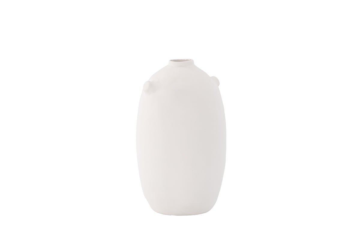 Vase Nuvio 28 cm – Timeless Elegance in White or Black