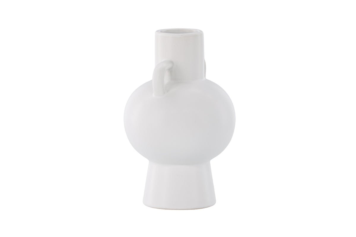 Vase „Lunaro“ – White oder Black, Steinzeug