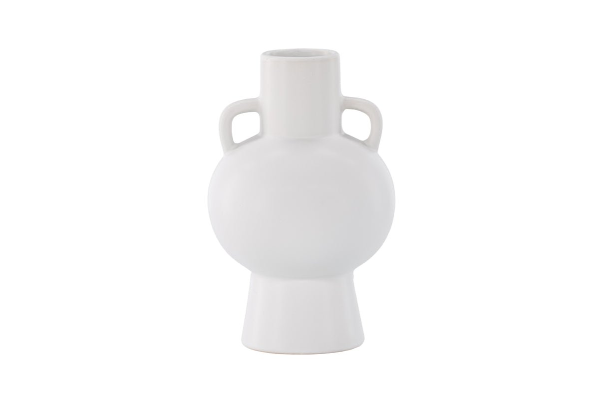 Vase „Lunaro“ – White oder Black, Steinzeug