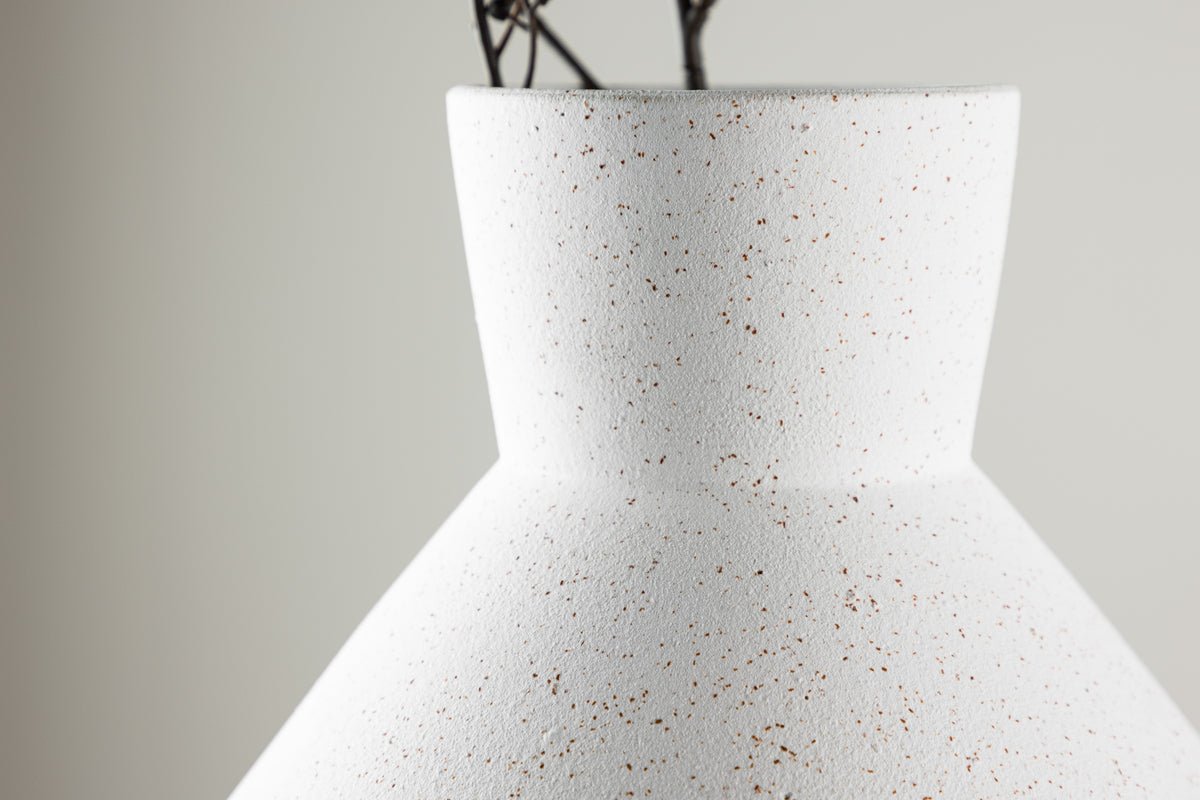 Vase Lunaris Ø22 cm – Designer piece in ceramic