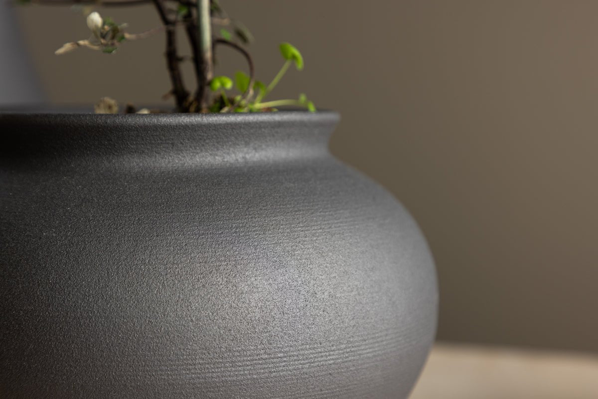 Vase „Arlena“ Ø 18 cm – White oder Black