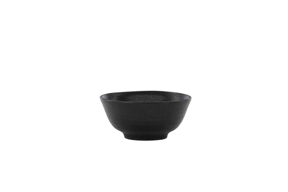 Bowls Black Swan - 2-piece set made of black porcelain
