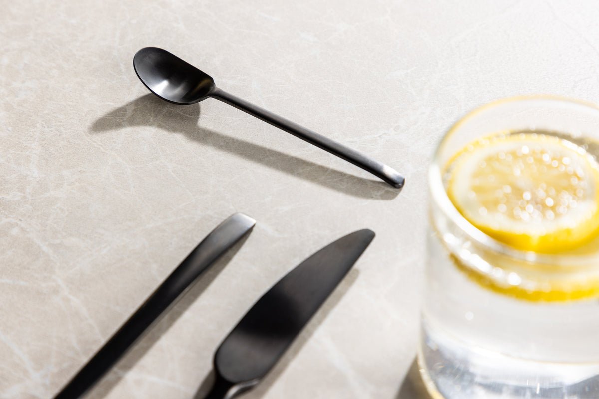 Cutlery Set Black Swan - 24 pcs. made of stainless steel