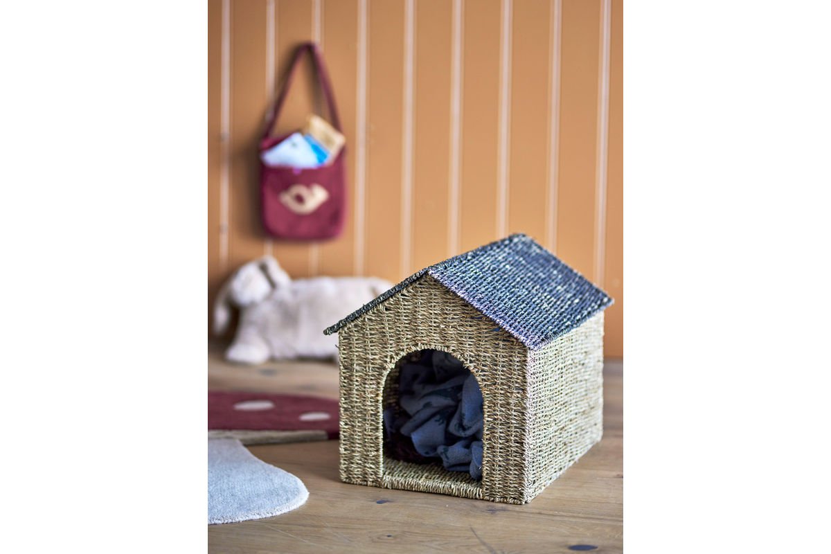 Storage Basket Ola - Handcrafted Playhouse Basket Made of Seagrass