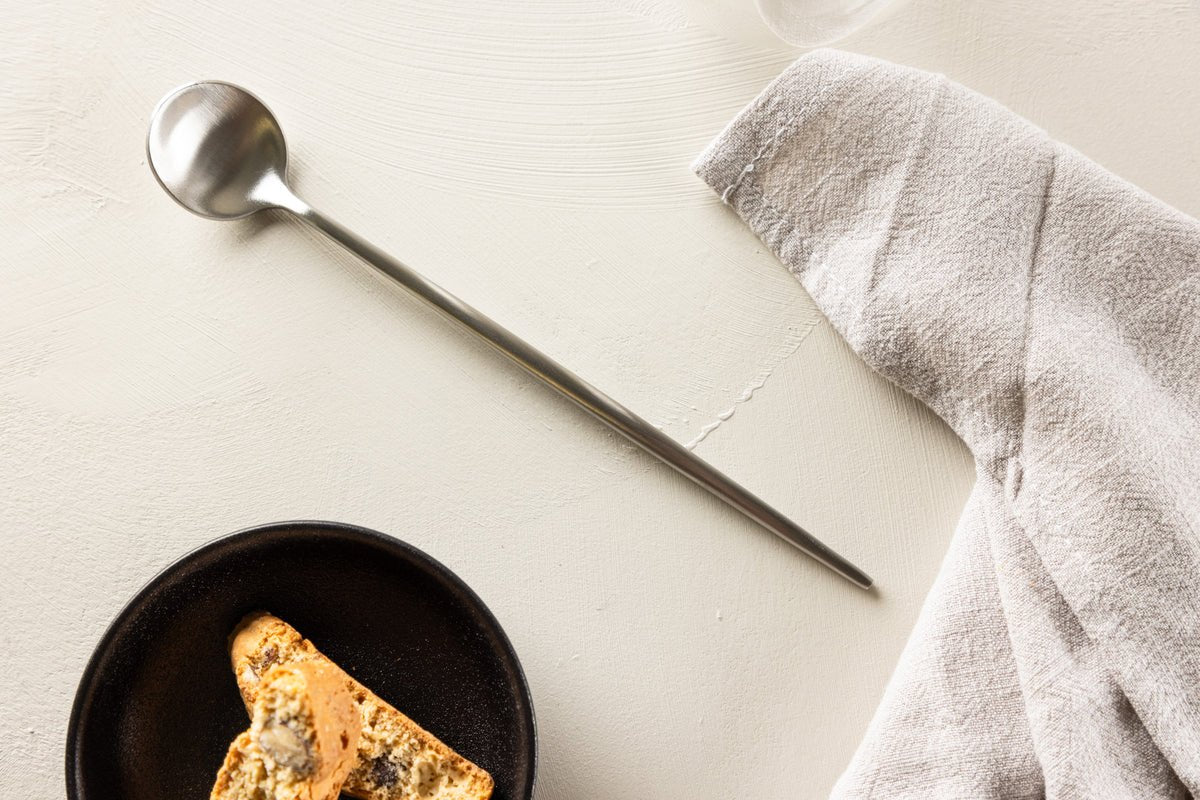 Spoon Set Emil - made of silver-colored stainless steel