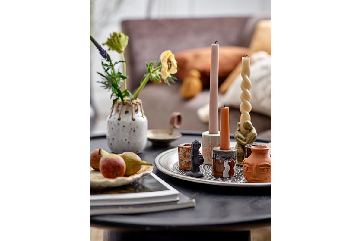 Vase Luna - Weiß, aus Keramik