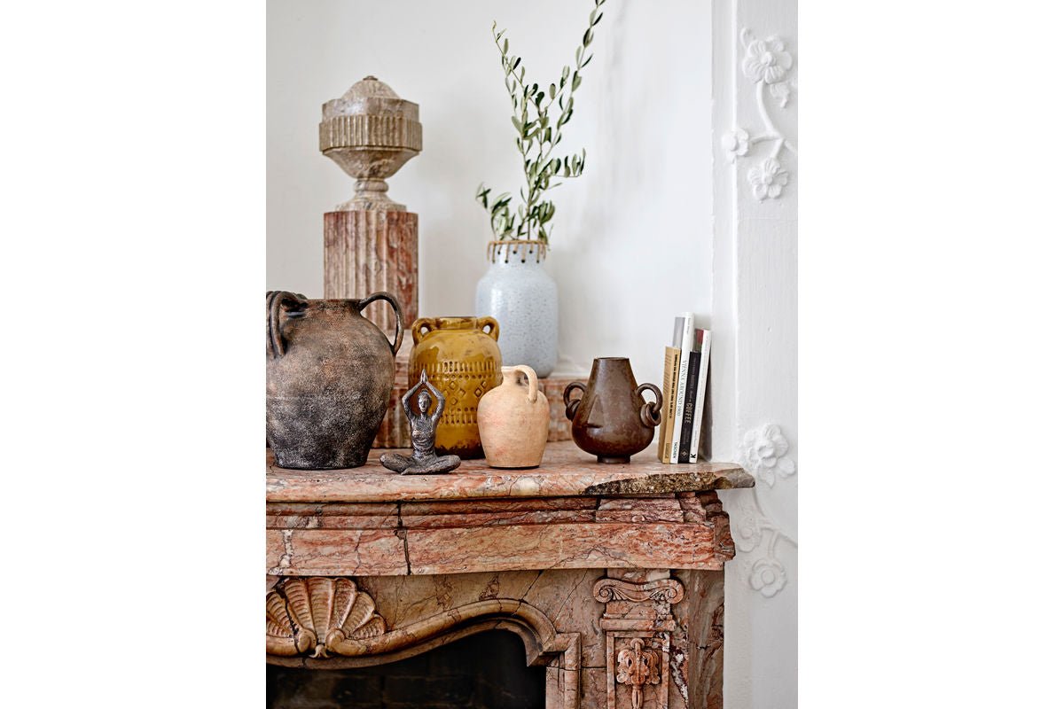 Vase "Soraya" – Gray Ceramic