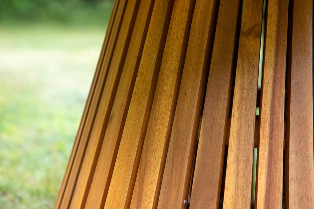 Garden Table Hewa - Round Side Table Made of Acacia Wood