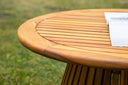Garden Table Hewa - Round Side Table Made of Acacia Wood