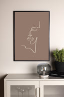 Poster Sensual made of high-quality paper