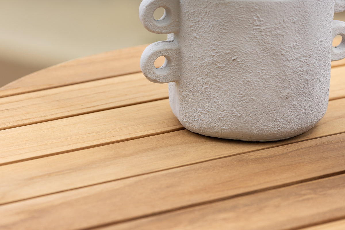 Coffee Table Helga - Ø65 with Tabletop in Natural Look