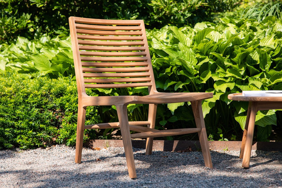 Garden Chair Malea - made of teak wood in natural look