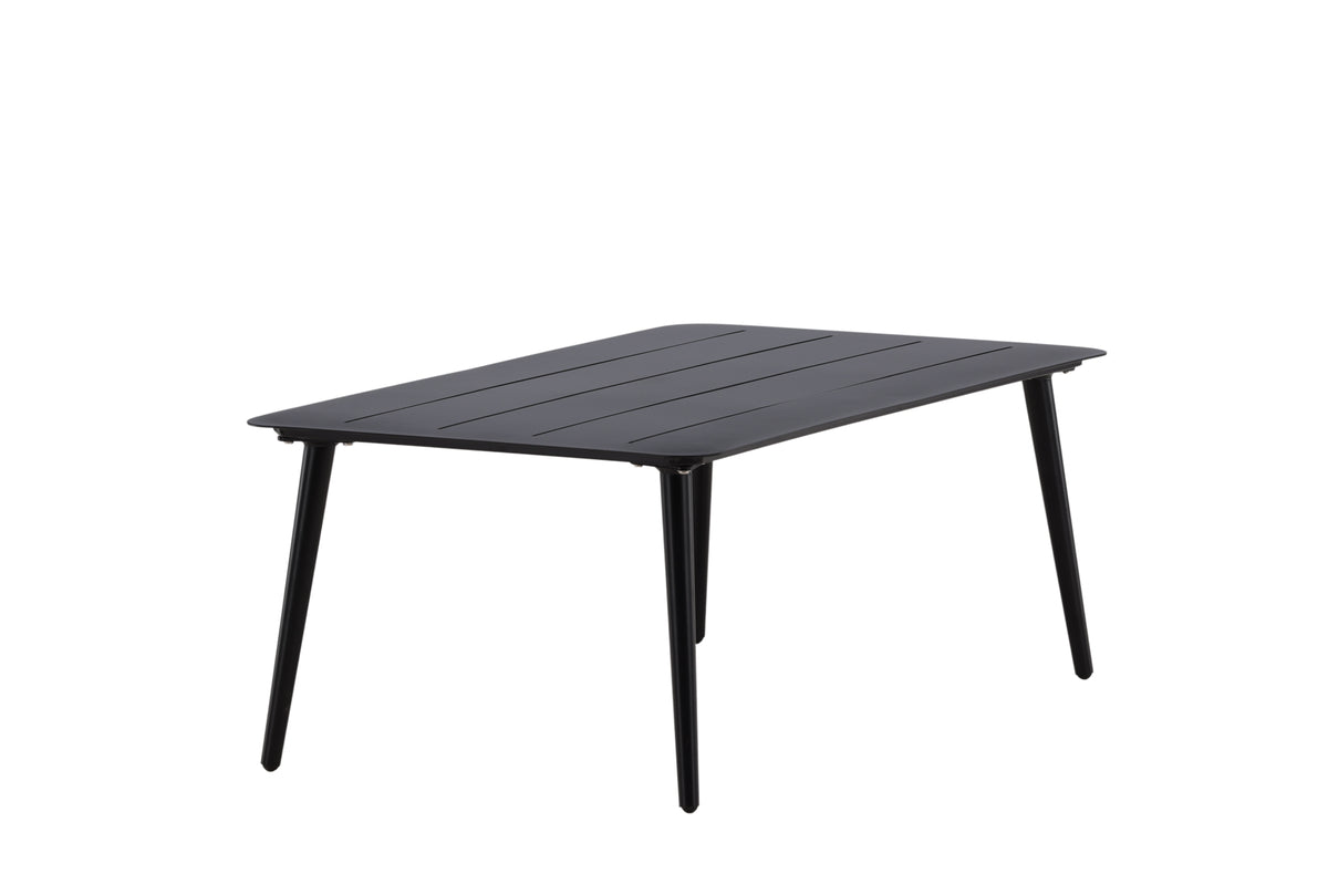 Garden Coffee Table Rhodos - Made of Black Aluminum