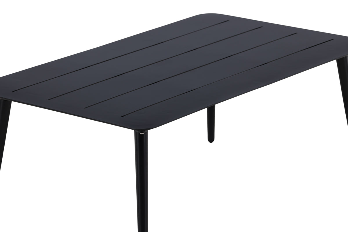 Garden Coffee Table Rhodos - Made of Black Aluminum