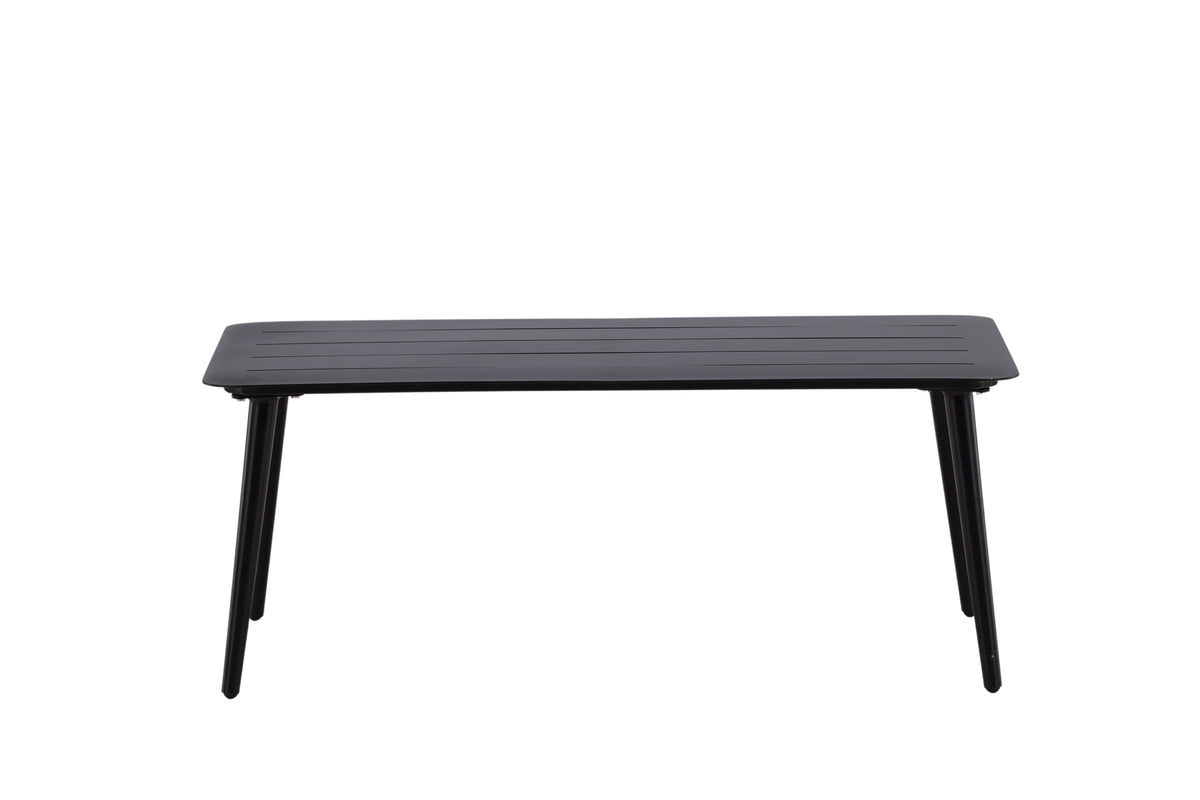 Garden Coffee Table Rhodos - Made of Black Aluminum