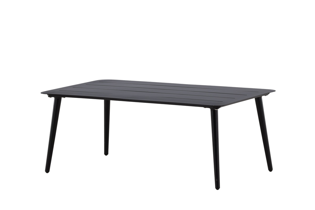 Garden Coffee Table Rhodos - Made of Black Aluminum