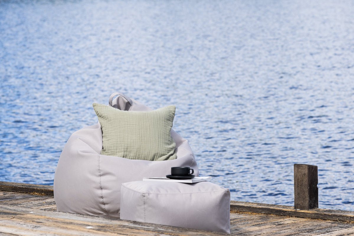 Garden Bean Bag Lago - made of Polyester in Beige