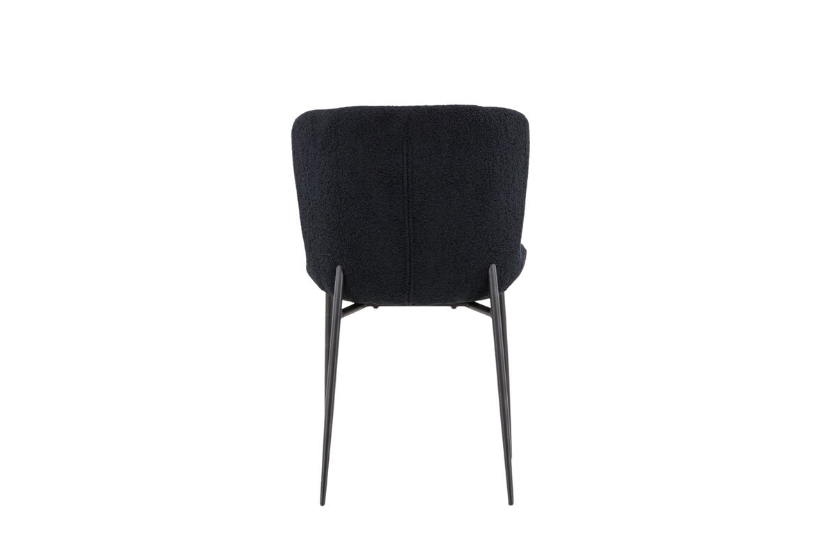 2-piece set - Parisienne chair with soft bouclé