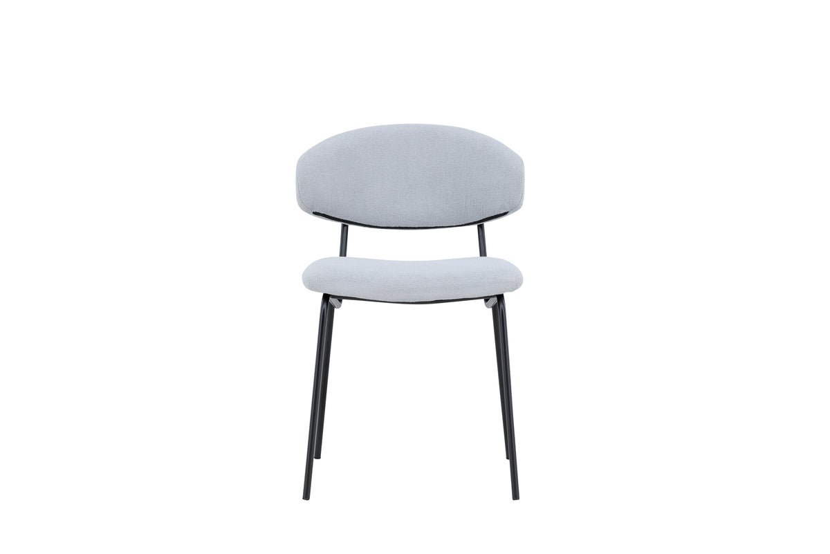 2-piece set - Antarctica chair with soft bouclé - fabric