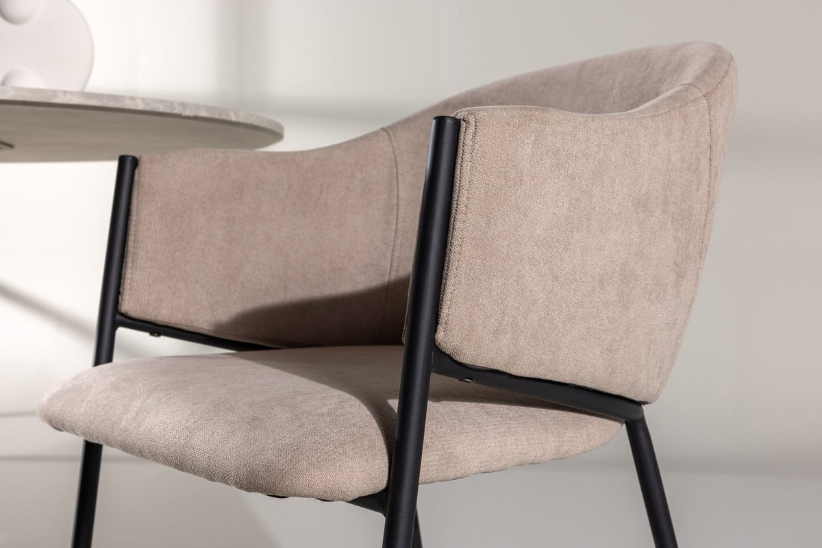 2-piece set - Chair Nivia in natural design