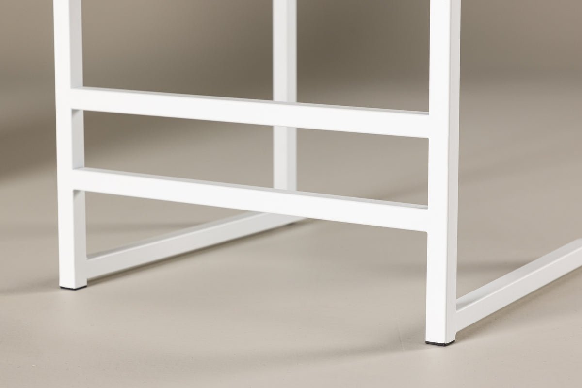 Bar stool Crystal - with beige velvet look