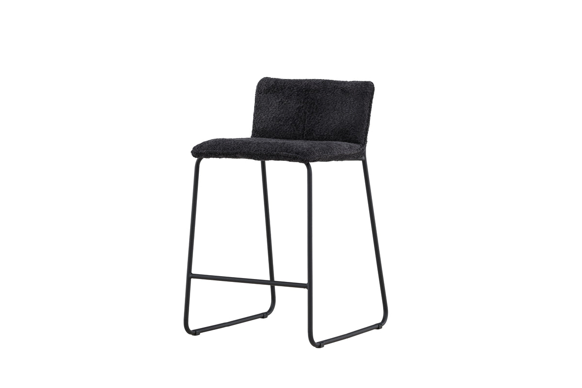 2-piece set - Bombay bar stool with bouclé seat