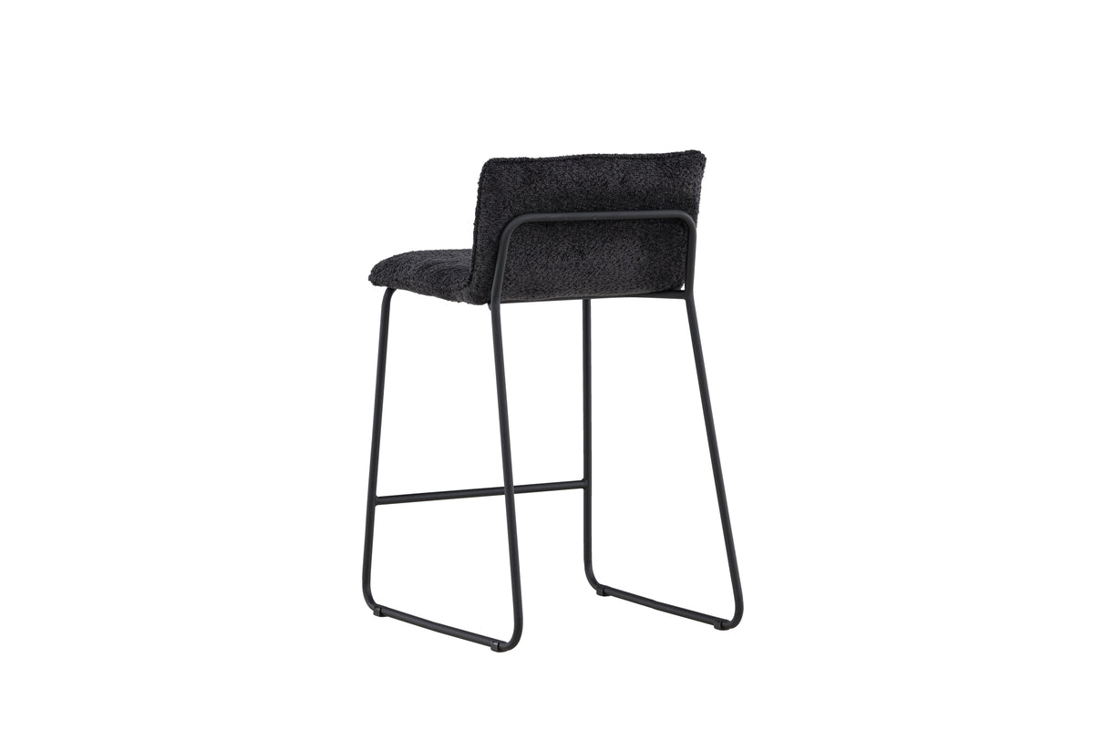 2-piece set - Bombay bar stool with bouclé seat