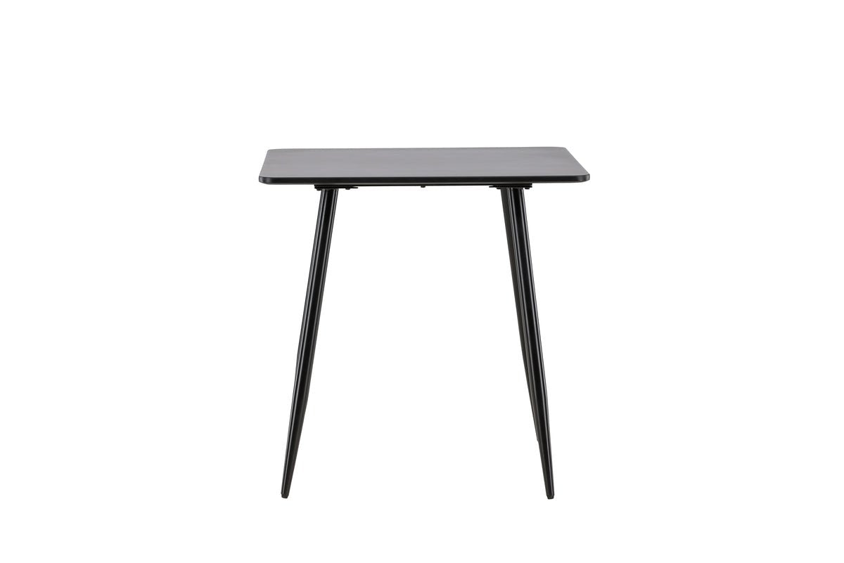 Dining table Narma - a black table with a square tabletop
