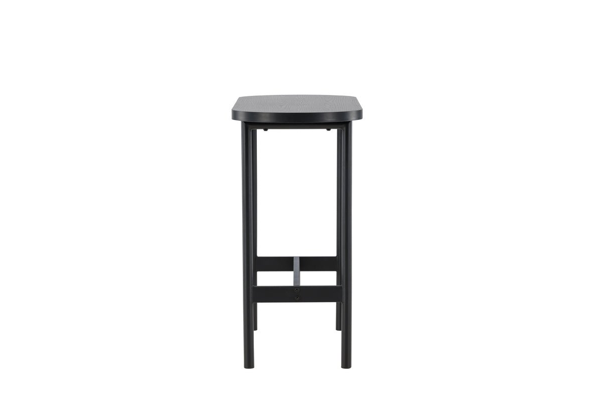 Side table Velo – with steel frame in Black